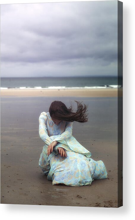 Woman Acrylic Print featuring the photograph Desperation by Joana Kruse
