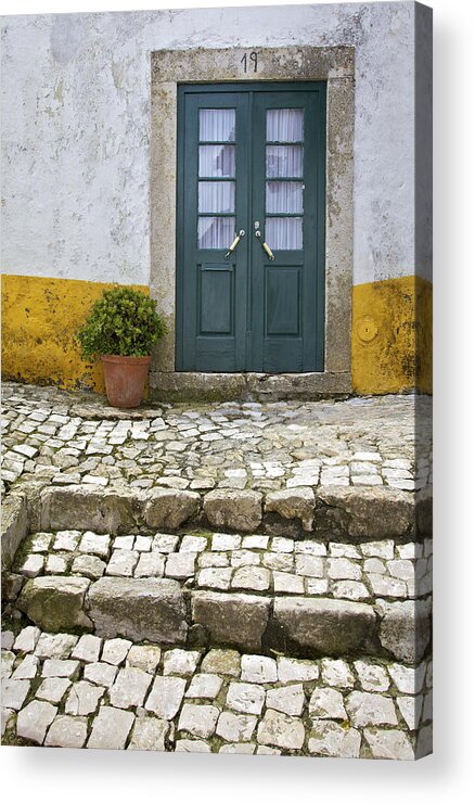Clay Flower Pot Acrylic Print featuring the photograph Door Number 19 by David Letts