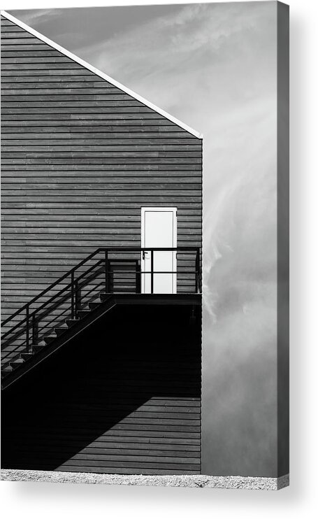 Architecture Acrylic Print featuring the photograph Door To Nowhere by Jo?o Castro