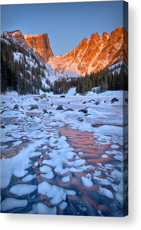 Rocky Mountain National Park Acrylic Print featuring the photograph Dream Lake - Rocky Mountain National Park by Ronda Kimbrow