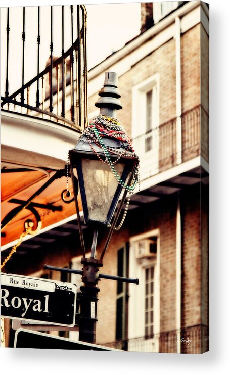 Gas Lamp Acrylic Print featuring the photograph Dressed for the Party by Scott Pellegrin