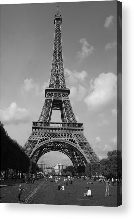 Eiffel Tower Acrylic Print featuring the photograph Eiffel Tower by Allan Morrison