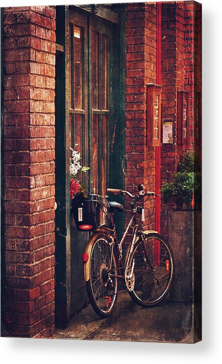 Alley Acrylic Print featuring the photograph Fan Tan Alley by Maria Angelica Maira