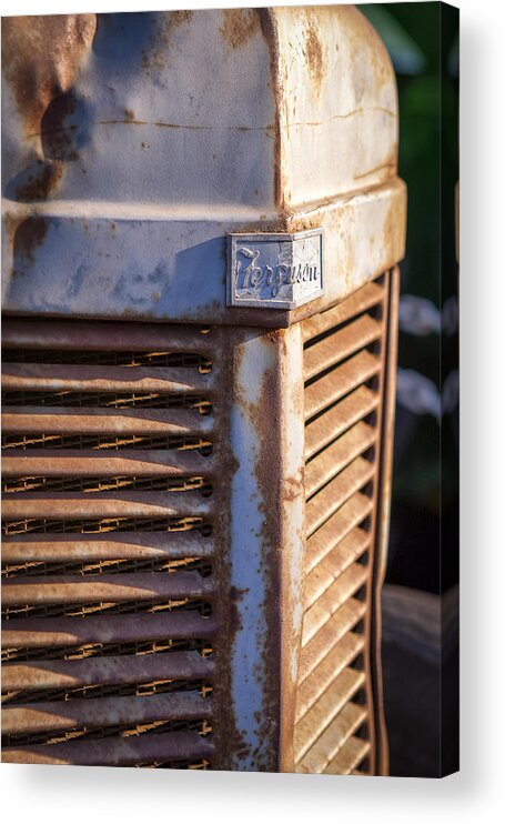 Tractor Acrylic Print featuring the photograph Ferguson by Caitlyn Grasso