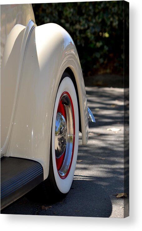  Acrylic Print featuring the photograph Ford Fender by Dean Ferreira