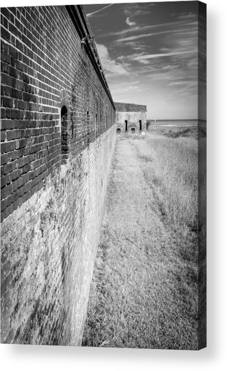 2015 Acrylic Print featuring the photograph Fort Clinch II by Wade Brooks
