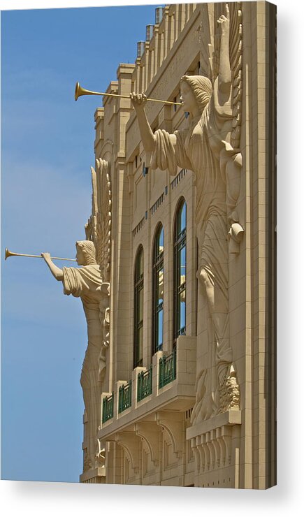 Ort Worth Acrylic Print featuring the photograph Fort Worth's Angels by John Babis