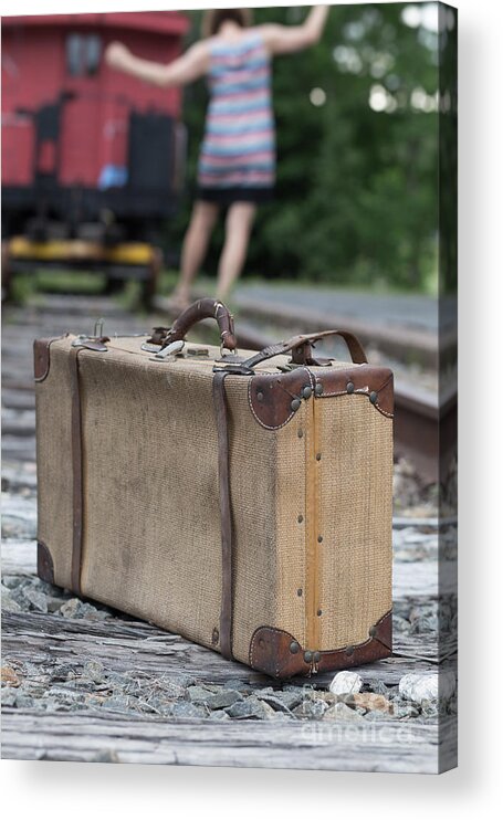 Train Acrylic Print featuring the photograph Freedom by Edward Fielding