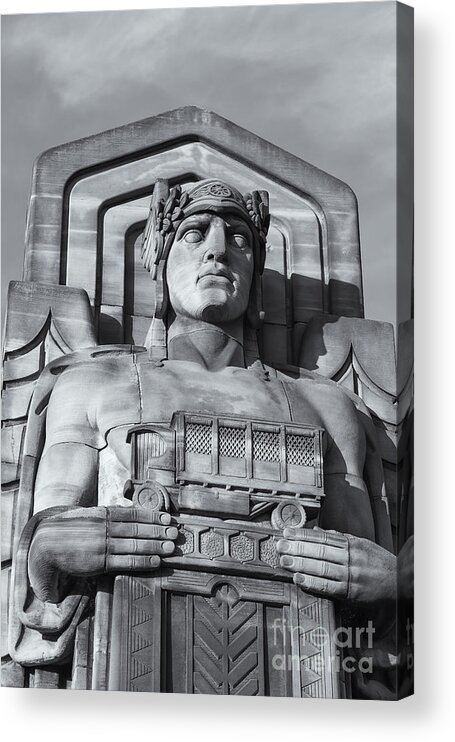 Clarence Holmes Acrylic Print featuring the photograph Guardian of Traffic II by Clarence Holmes