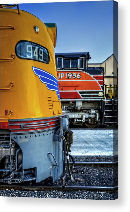 Union Pacific Acrylic Print featuring the photograph Generations by Ken Smith