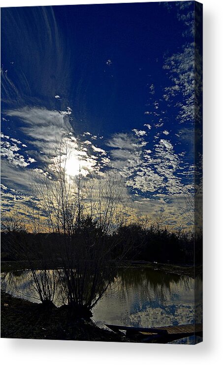 Reflection Acrylic Print featuring the photograph Glorious Reflection by Kelly Kitchens