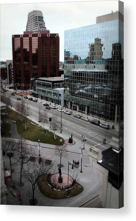 Hovind Acrylic Print featuring the photograph Grand Rapids 4 by Scott Hovind
