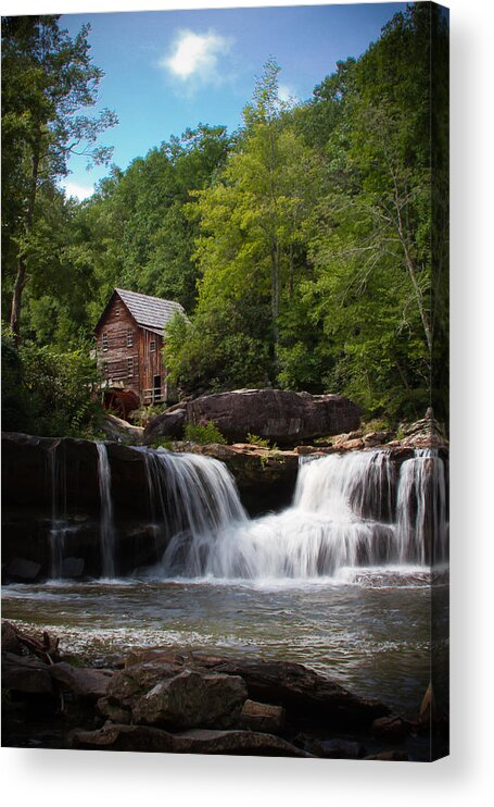 Grist Mill Acrylic Print featuring the photograph Grist Mill by Daniel Houghton
