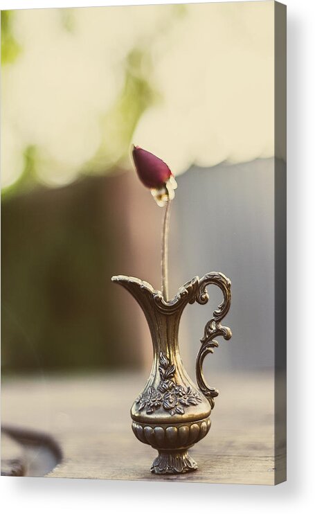 Vase Acrylic Print featuring the photograph Happy Easter by Franco Rostan