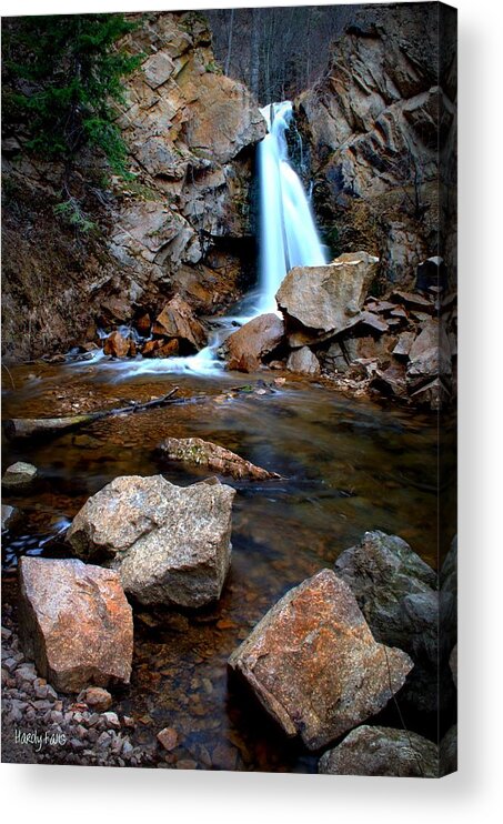 Hardy Falls Acrylic Print featuring the photograph Hardy Falls 002 by Guy Hoffman