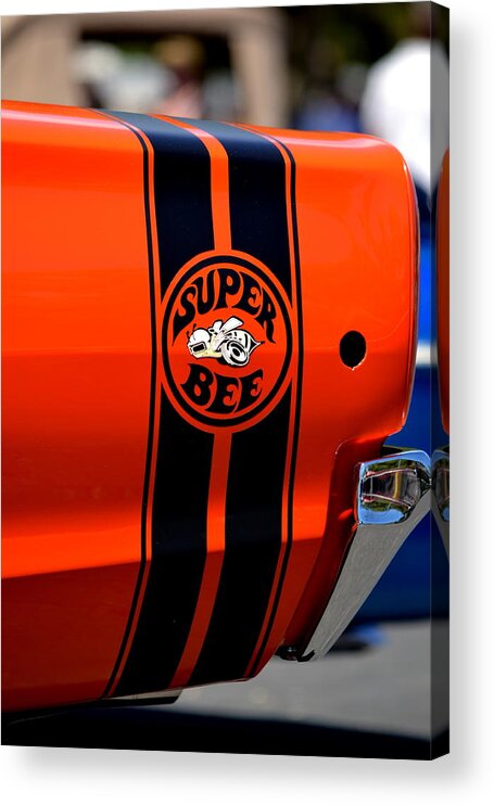 Super Bee Acrylic Print featuring the photograph Hr-27 by Dean Ferreira