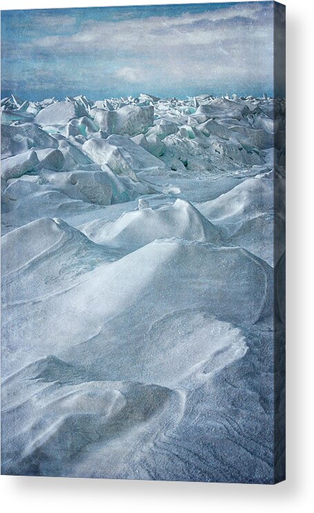 Ice-shove Acrylic Print featuring the photograph Ice Shove 1 by Theo O'Connor