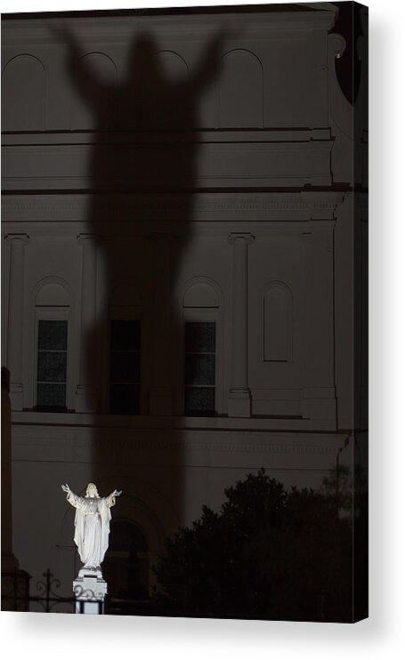 St Acrylic Print featuring the photograph In His Shadow by Gregory Cox