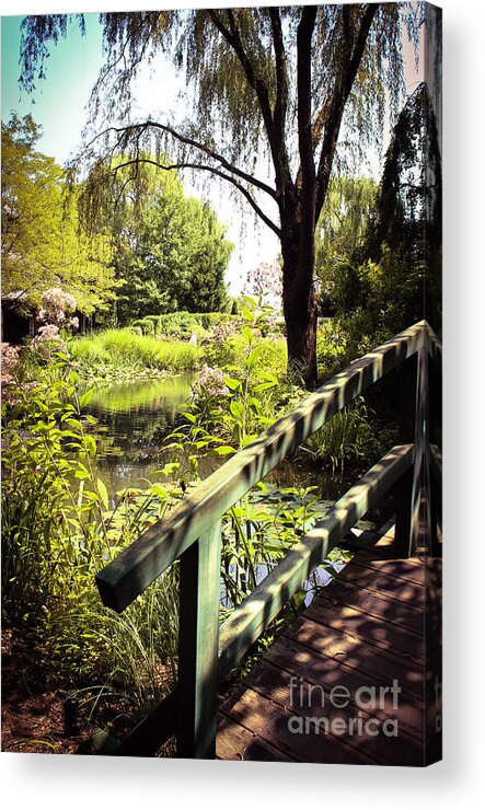 Bridge Acrylic Print featuring the photograph Just a Dream by Colleen Kammerer