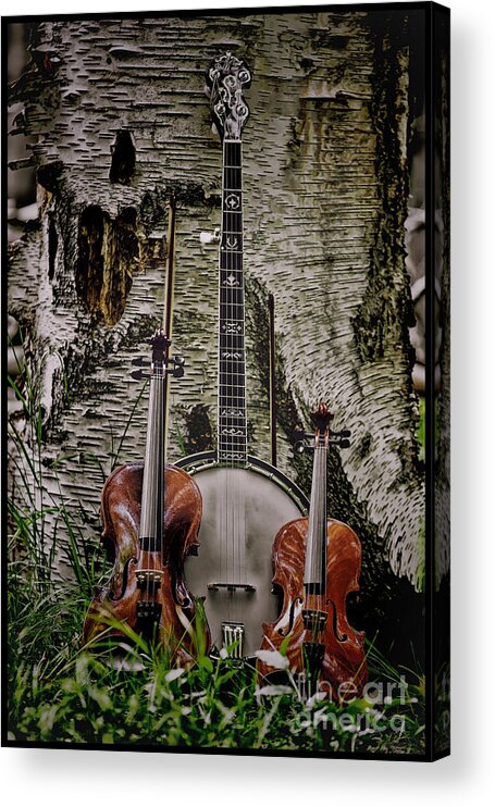  Acrylic Print featuring the photograph Just Country Music by Timothy J Berndt