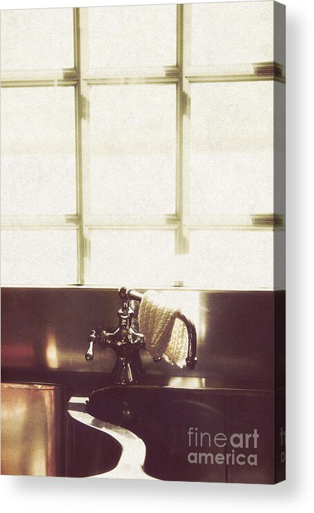 House Acrylic Print featuring the photograph Kitchen Sink by Margie Hurwich