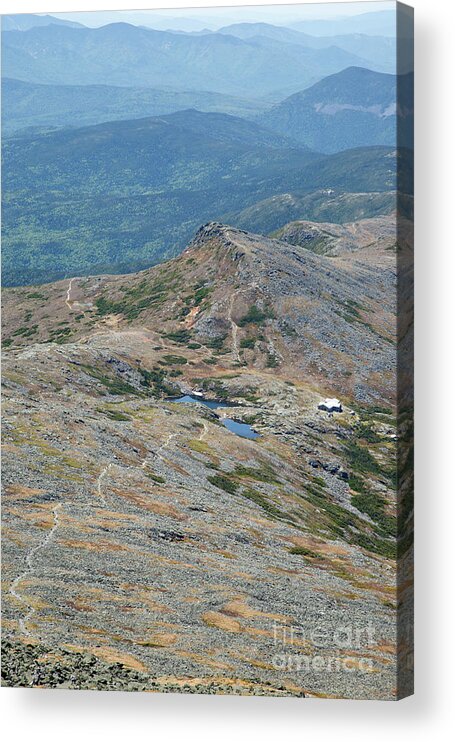White Mountain National Forest Acrylic Print featuring the photograph Lakes of the Clouds - Mount Washington New Hampshire USA by Erin Paul Donovan