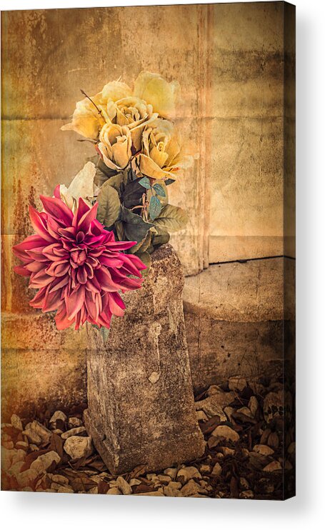 Nawlins Acrylic Print featuring the photograph Left for a Loved One by Melinda Ledsome