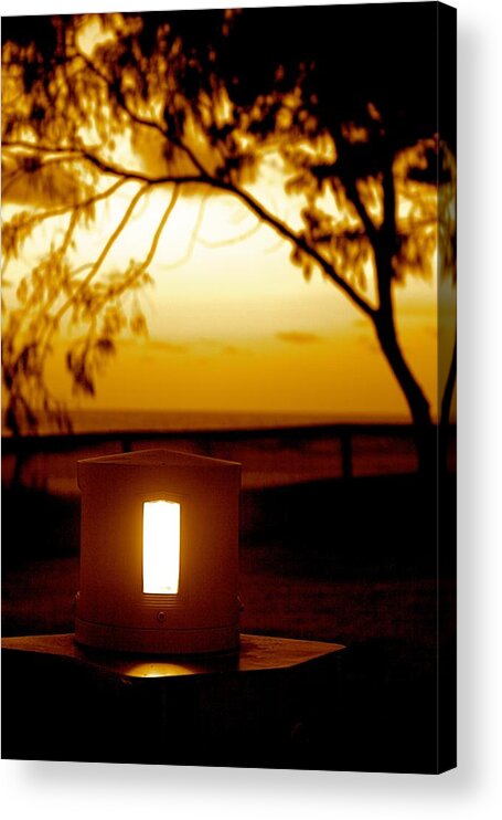Landscapes Acrylic Print featuring the photograph Let There Be Light by Shane Dickeson