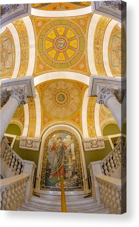 Library Of Congress Acrylic Print featuring the photograph Library Of Congress by Susan Candelario