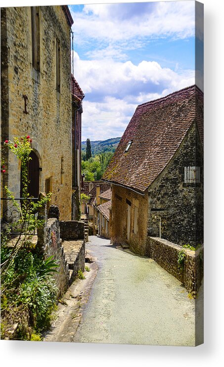 Limeuil Acrylic Print featuring the photograph Limeuil en Perigord - France by Dany Lison