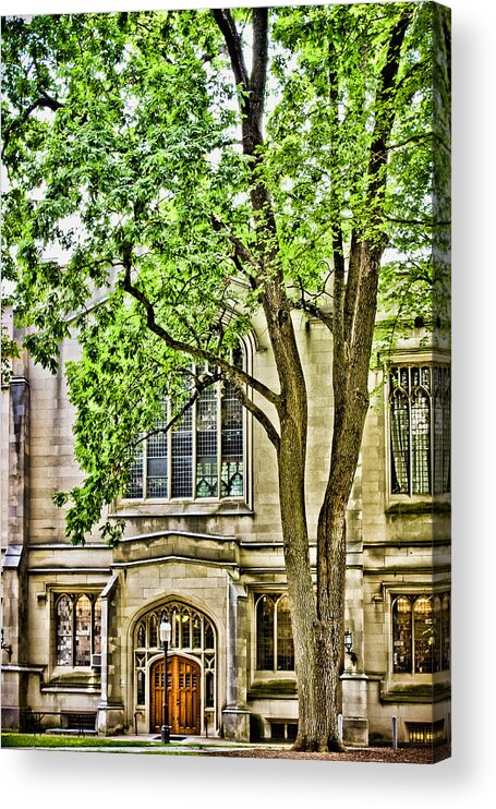 Princeton University Acrylic Print featuring the photograph McCosh Hall by Colleen Kammerer