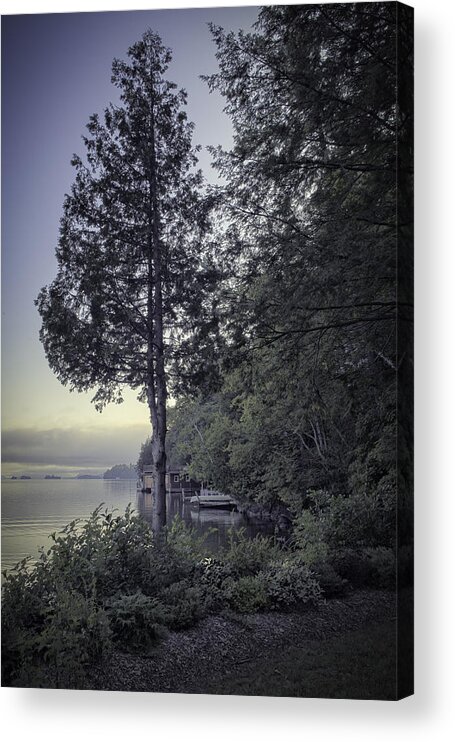 Lake George Photographs Photographs Acrylic Print featuring the photograph Morning by the Lake by Kate Hannon