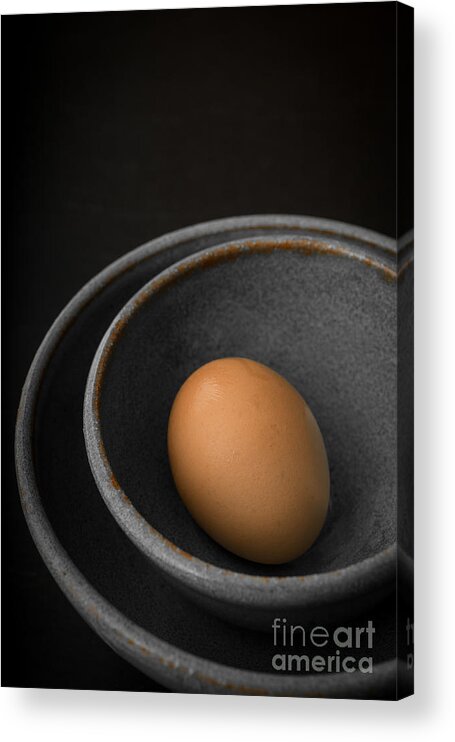 Food Acrylic Print featuring the photograph Nested by Edward Fielding
