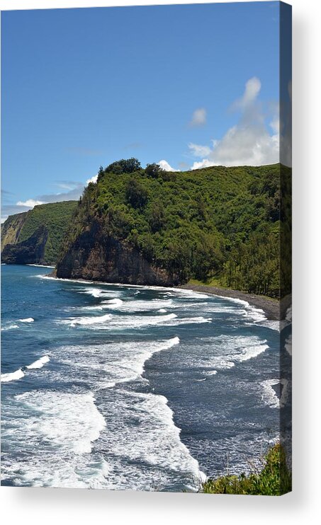 Kona Acrylic Print featuring the photograph North Kona Coast 2 by Amy Fose