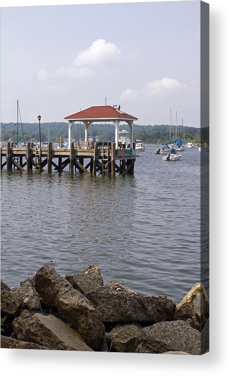 Northport Dock Acrylic Print featuring the photograph Northport Dock by Susan Jensen