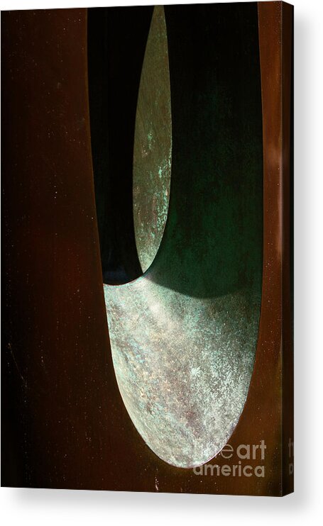 Teal Acrylic Print featuring the photograph Ode to Rosenthal C by Jennifer Alba