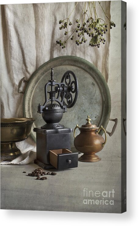 Old Grinder Acrylic Print featuring the photograph Old Grinder by Elena Nosyreva