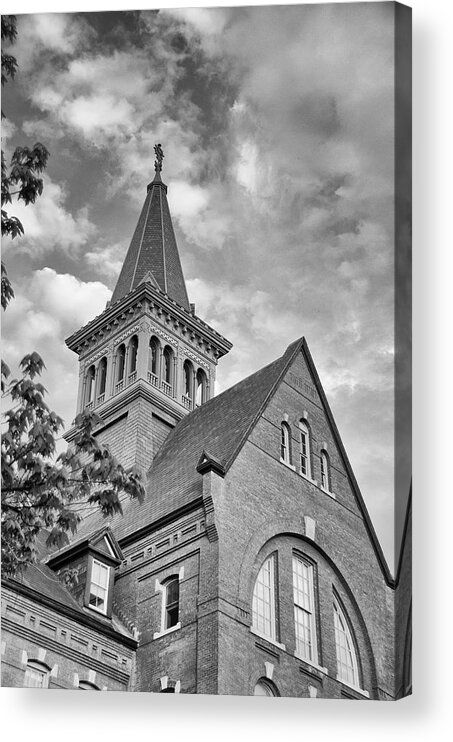 Burlington Acrylic Print featuring the photograph Old Mill at UVM 7D09257 by Guy Whiteley