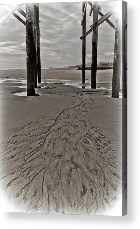Tide Acrylic Print featuring the photograph Outgoing Tide by Francis Trudeau