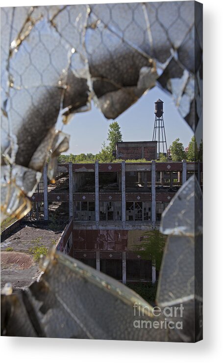 Auto Acrylic Print featuring the photograph Packard Factory by Jim West