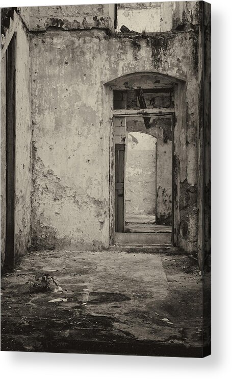 Door Acrylic Print featuring the photograph Enter the Past by Kandy Hurley