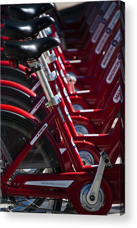 Activity Acrylic Print featuring the photograph Pedal Power by Christi Kraft