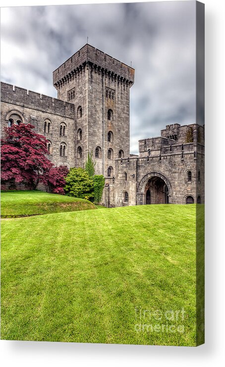 Arch Acrylic Print featuring the photograph Castle Grounds by Adrian Evans
