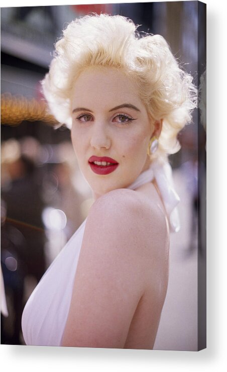 Marilyn Monroe Acrylic Print featuring the photograph Beauty Of Marilyn Monroe by Shaun Higson