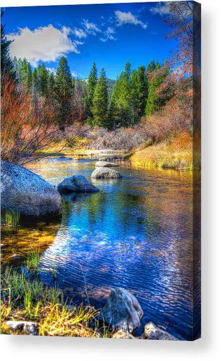 Pettengill Creek Acrylic Print featuring the photograph Pettengill Creek by Kevin Bone