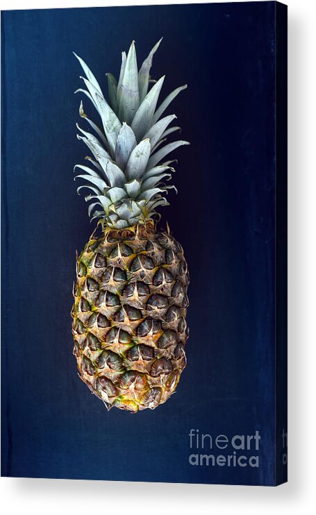 Simple Acrylic Print featuring the photograph Pineapple by Viktor Pravdica