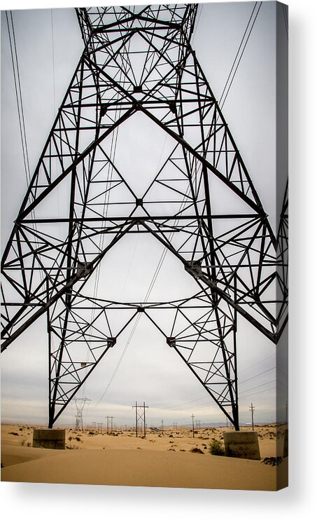 Electric Acrylic Print featuring the photograph Power Broker by Will Wagner