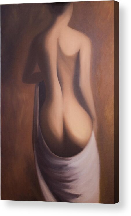 Figure Acrylic Print featuring the painting Radiance by Stephen Degan
