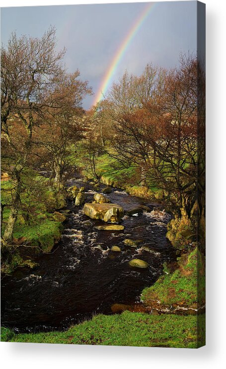 Rainbow Acrylic Print featuring the photograph Rainbow River by Darren Galpin