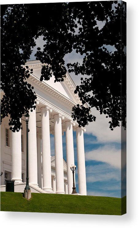 Richmond Acrylic Print featuring the photograph Richmond Capital by Don Johnson